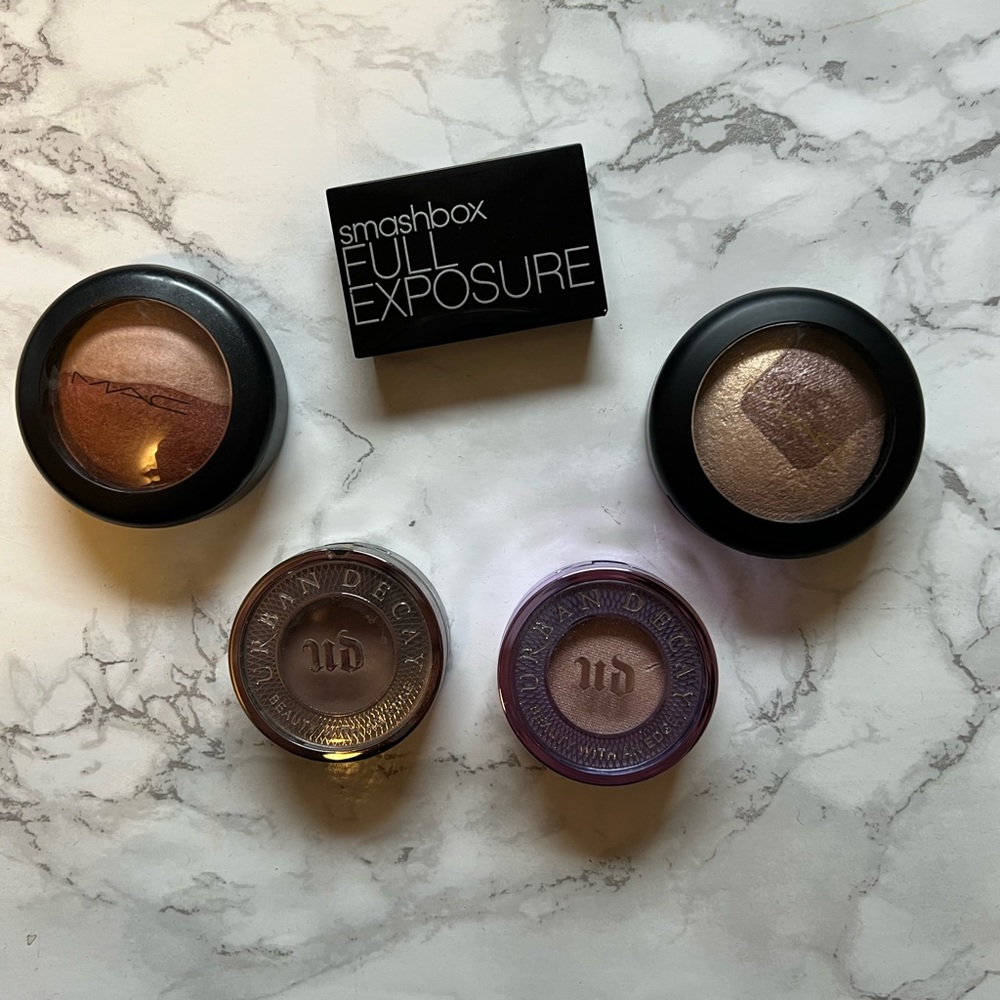 Assorted Shadows from MAC, Urban Decay and Smashbox